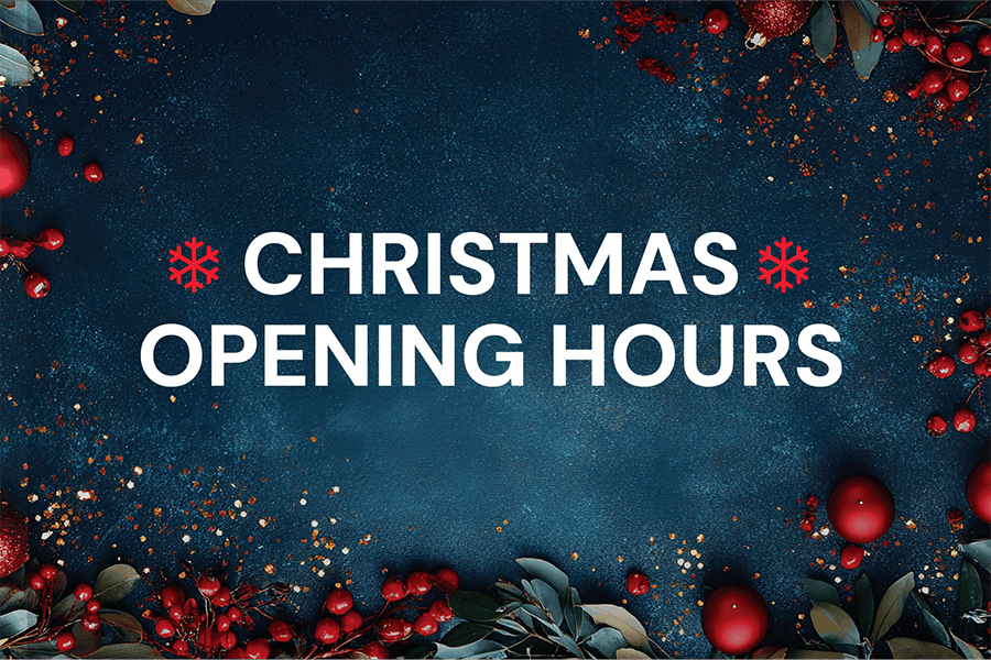 Christmas Opening Hours